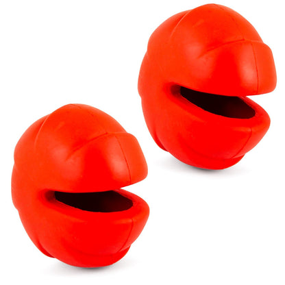 Jeffers Red Millipede Dog Chew Toy | Treat Dispenser | Natural Rubber | Small, Medium or Large | 1 or 2 Pack