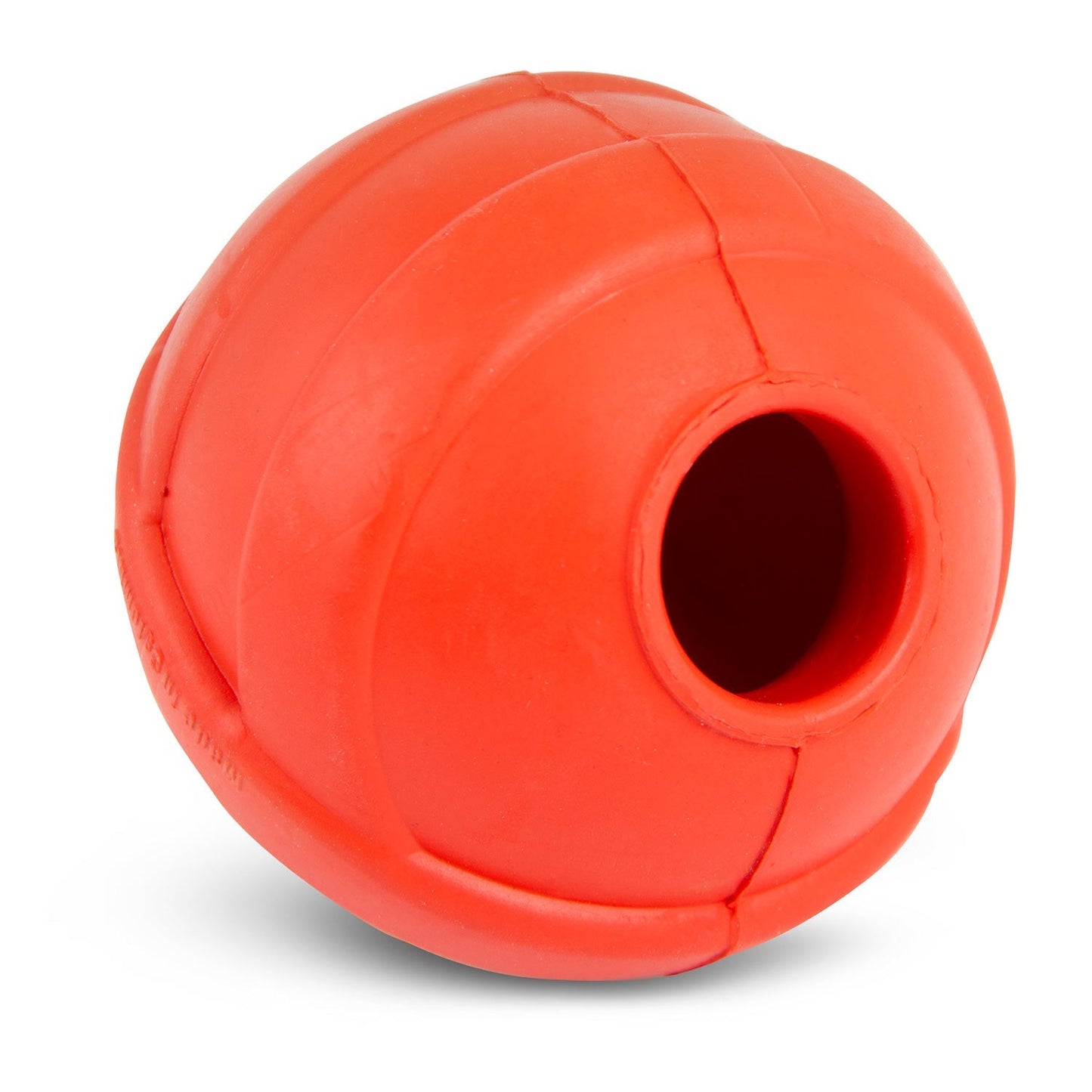 Jeffers Red Orbits Ball Dog Chew Toy | Treat Dispenser | Natural Rubber | Medium | 1 or 2 Pack
