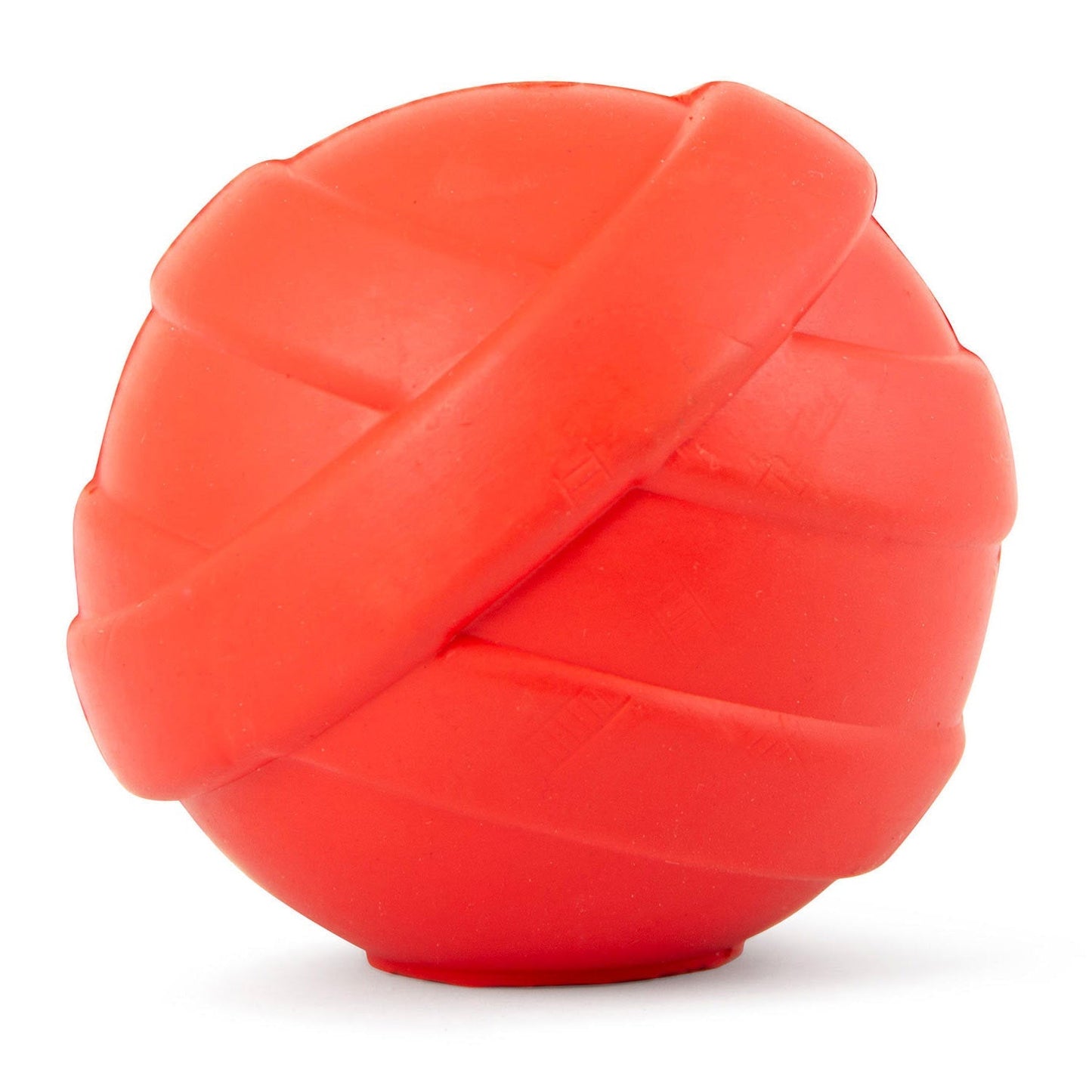 Jeffers Red Orbits Ball Dog Chew Toy | Treat Dispenser | Natural Rubber | Medium | 1 or 2 Pack
