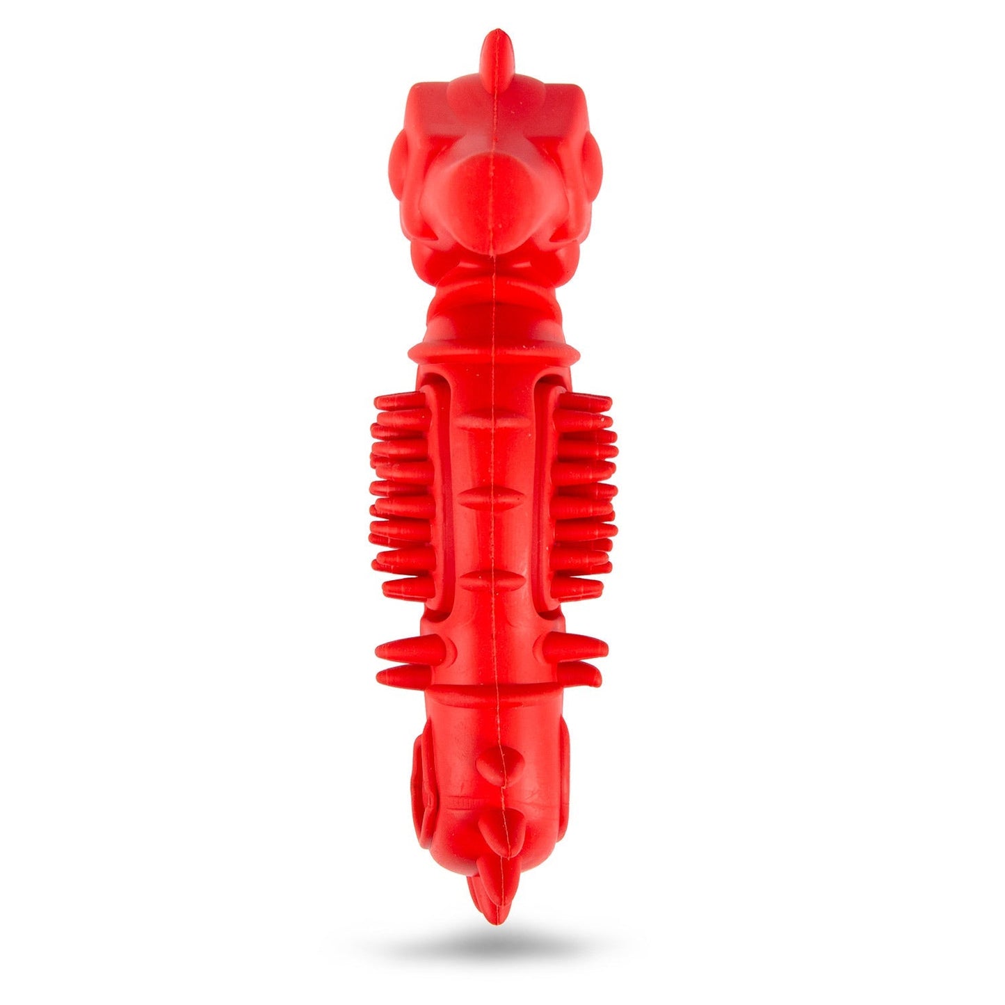 Jeffers Red Seahorse Natural Rubber Dental Chew Toy | Small | Vanilla Scent | Eco-Friendly | Jeffers - Niksstuff