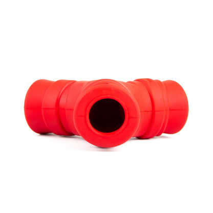 Jeffers Red “Y” Dog Chew Toy | Treat Dispenser | Natural Rubber | Medium | 1 or 2 Pack