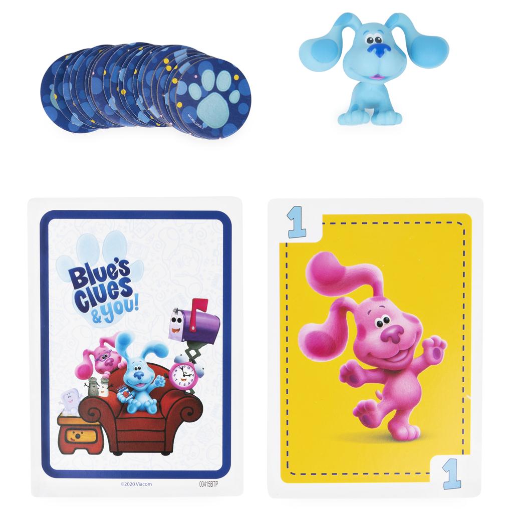 Nickelodeon's Blue's Clues Card Game | Ages 3+ | 2-4 Players - Niksstuff