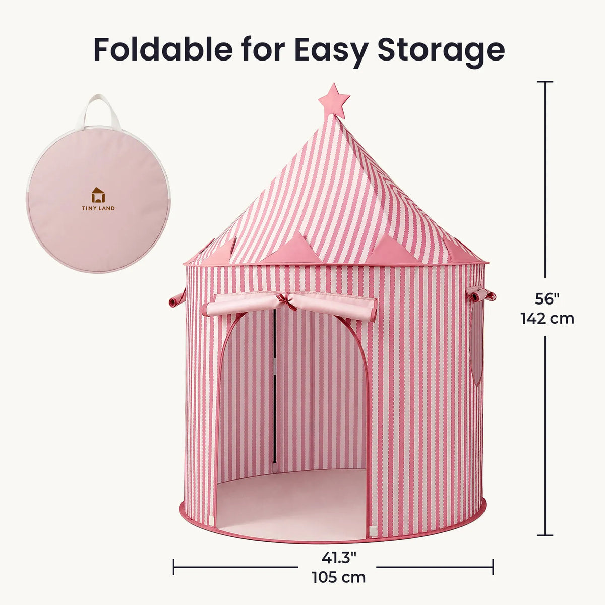 Tiny Land Kids Tent - Indoor/Outdoor Toddler Play Tent