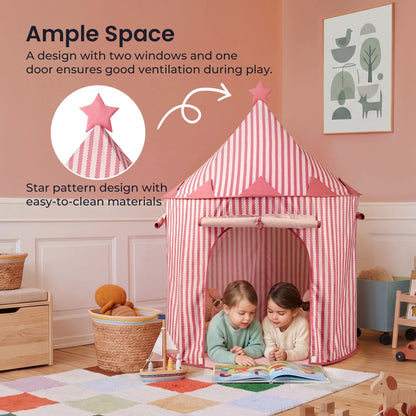 Tiny Land Kids Tent - Indoor/Outdoor Toddler Play Tent