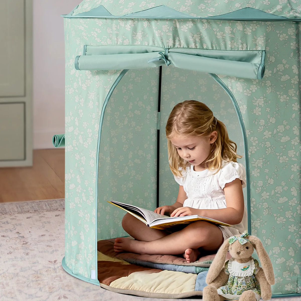 Tiny Land 3-in-1 Play Tunnel, Tent and Ball Pit Set