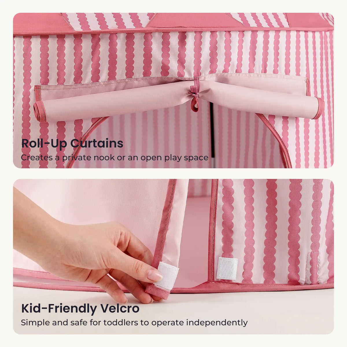 Tiny Land Kids Tent - Indoor/Outdoor Toddler Play Tent