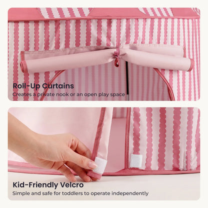 Tiny Land Kids Tent - Indoor/Outdoor Toddler Play Tent