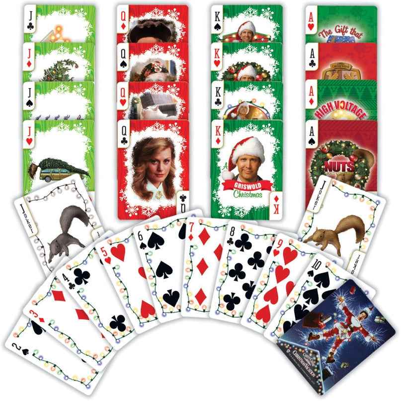 National Lampoon's Christmas Vacation Playing Cards | 54-Card Deck | Officially Licensed WB