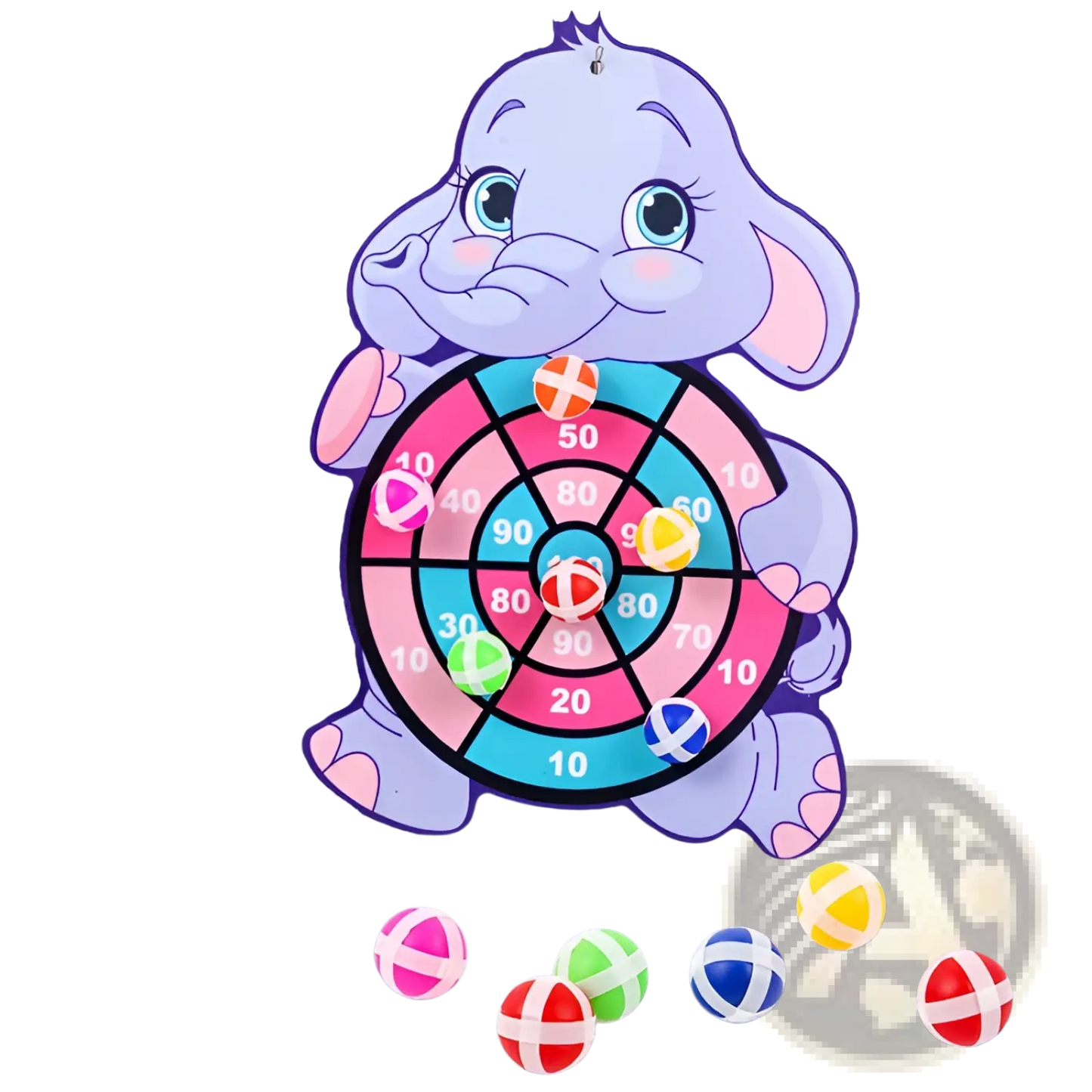 Kids Sticky Ball Dart Board | Cartoon Target Set | 11 Designs | Ages 4–6