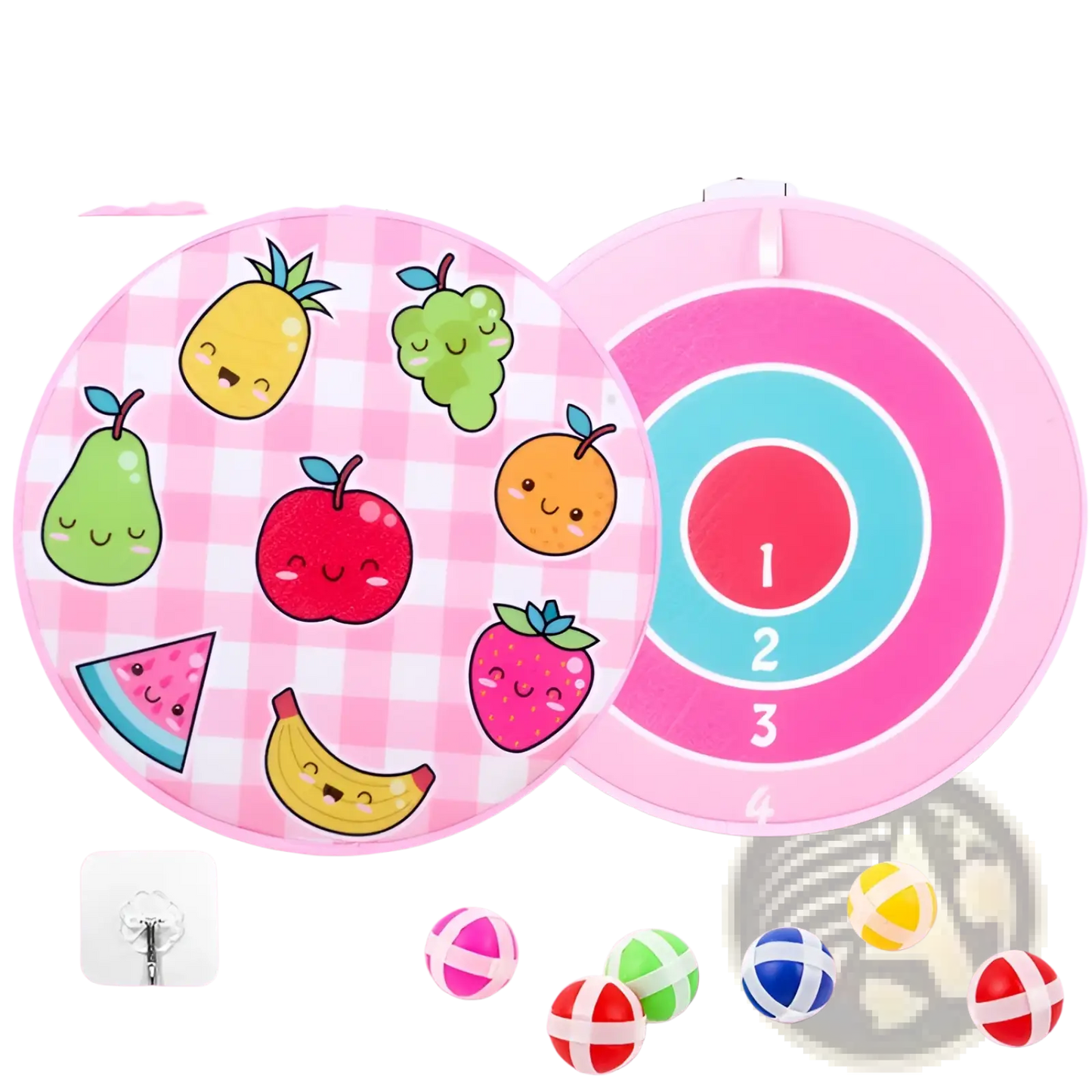 Kids Sticky Ball Dart Board | Cartoon Target Set | 11 Designs | Ages 4–6