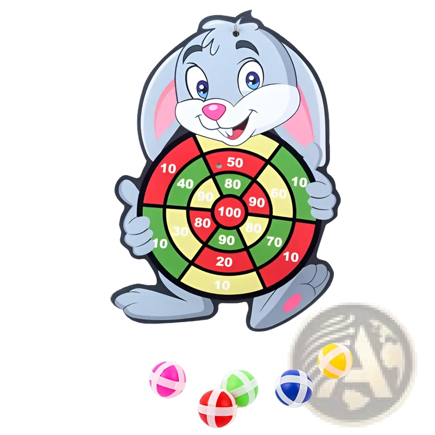 Kids Sticky Ball Dart Board | Cartoon Target Set | 11 Designs | Ages 4–6
