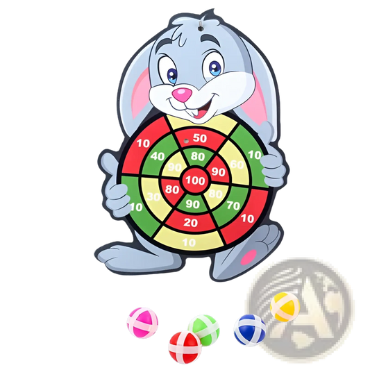 Kids Sticky Ball Dart Board | Cartoon Target Set | 11 Designs | Ages 4–6