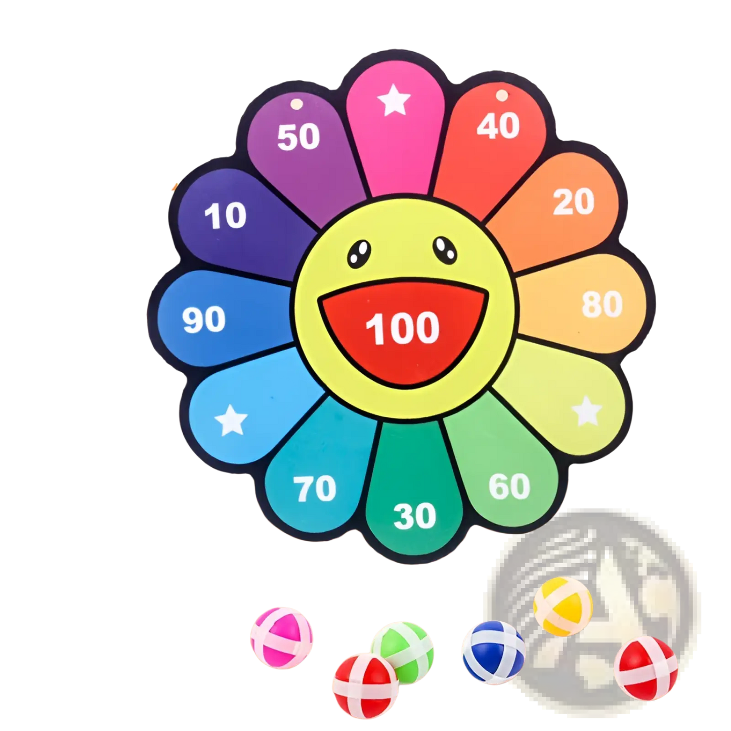 Kids Sticky Ball Dart Board | Cartoon Target Set | 11 Designs | Ages 4–6