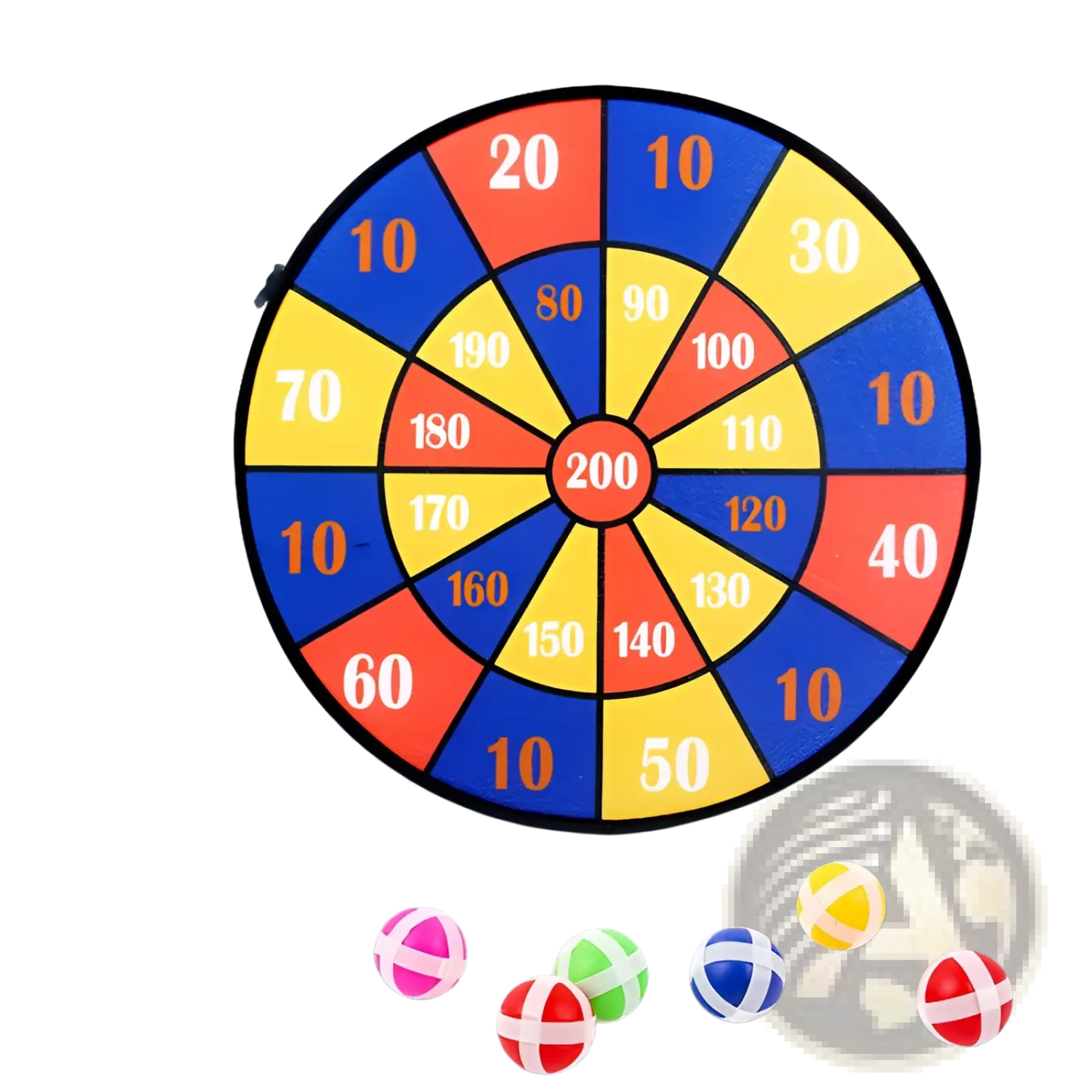 Kids Sticky Ball Dart Board | Cartoon Target Set | 11 Designs | Ages 4–6