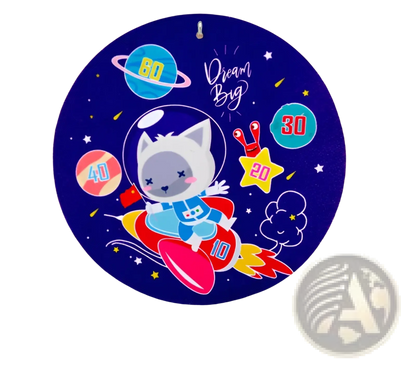 Kids Sticky Ball Dart Board | Cartoon Target Set | 11 Designs | Ages 4–6