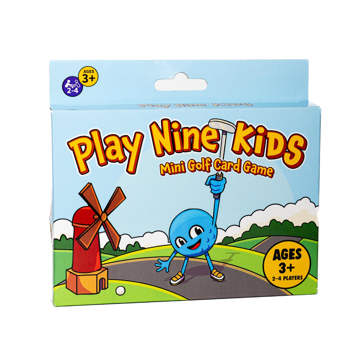 Play Nine Kids: Mini Golf Card Game for Ages 3+