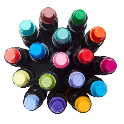 KINGART Mixed Media Gel Stick Crayons - 48 Water-Soluble Colors