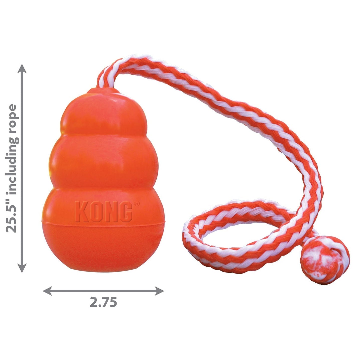 KONG Aqua Floating Water Dog Toy with Rope - Niksstuff