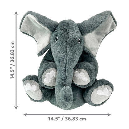 KONG Comfort Kiddos Jumbo Elephant Plush Dog Toy – XLarge | Removable Squeaker