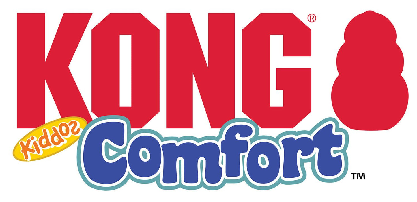 KONG Comfort Kiddos Jumbo Elephant Plush Dog Toy – XLarge | Removable Squeaker
