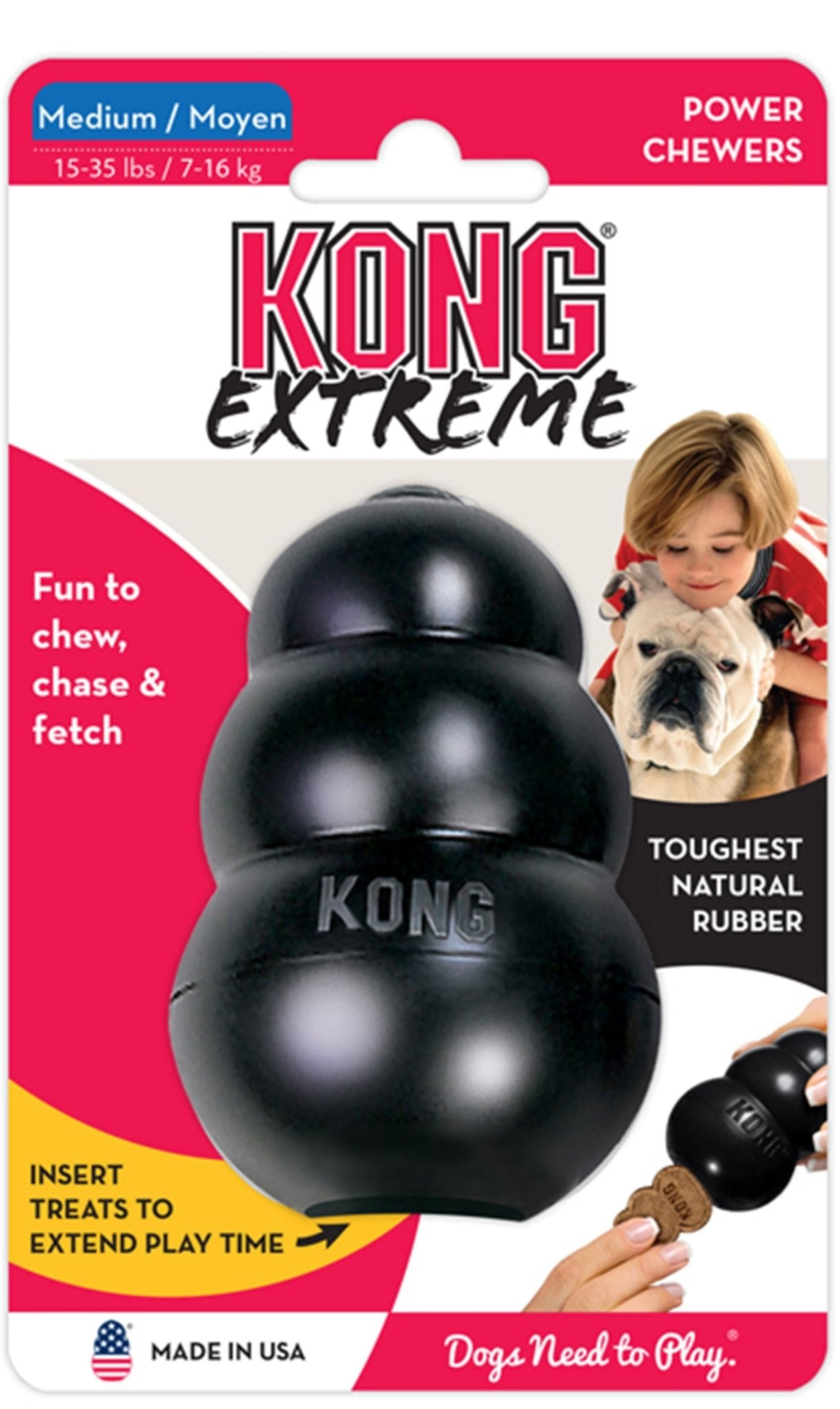 KONG Extreme Dog Toy for Power Chewers - Niksstuff