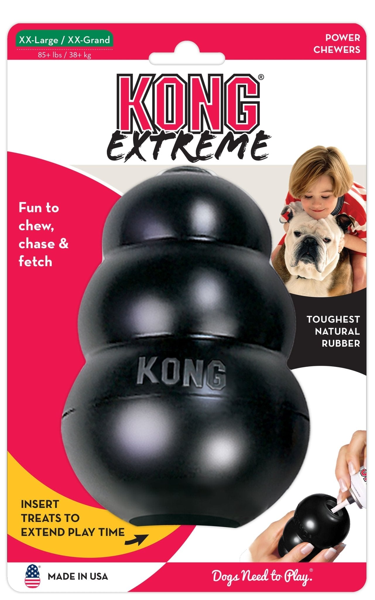KONG Extreme Dog Toy for Power Chewers - Niksstuff