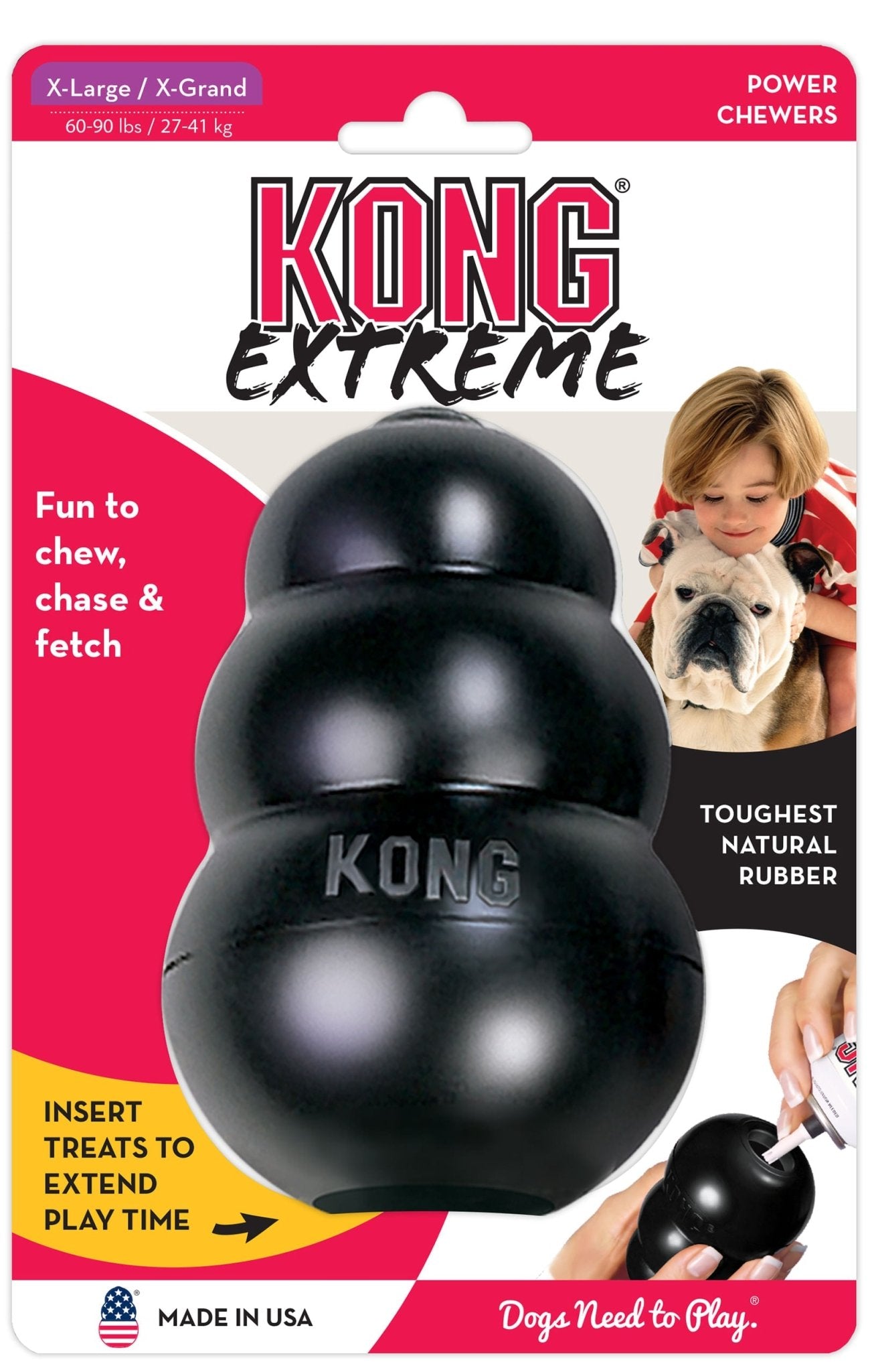 KONG Extreme Dog Toy for Power Chewers - Niksstuff