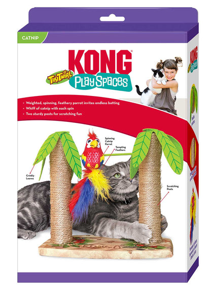 KONG Play Spaces Cat Tiki Twirl - Niksstuff