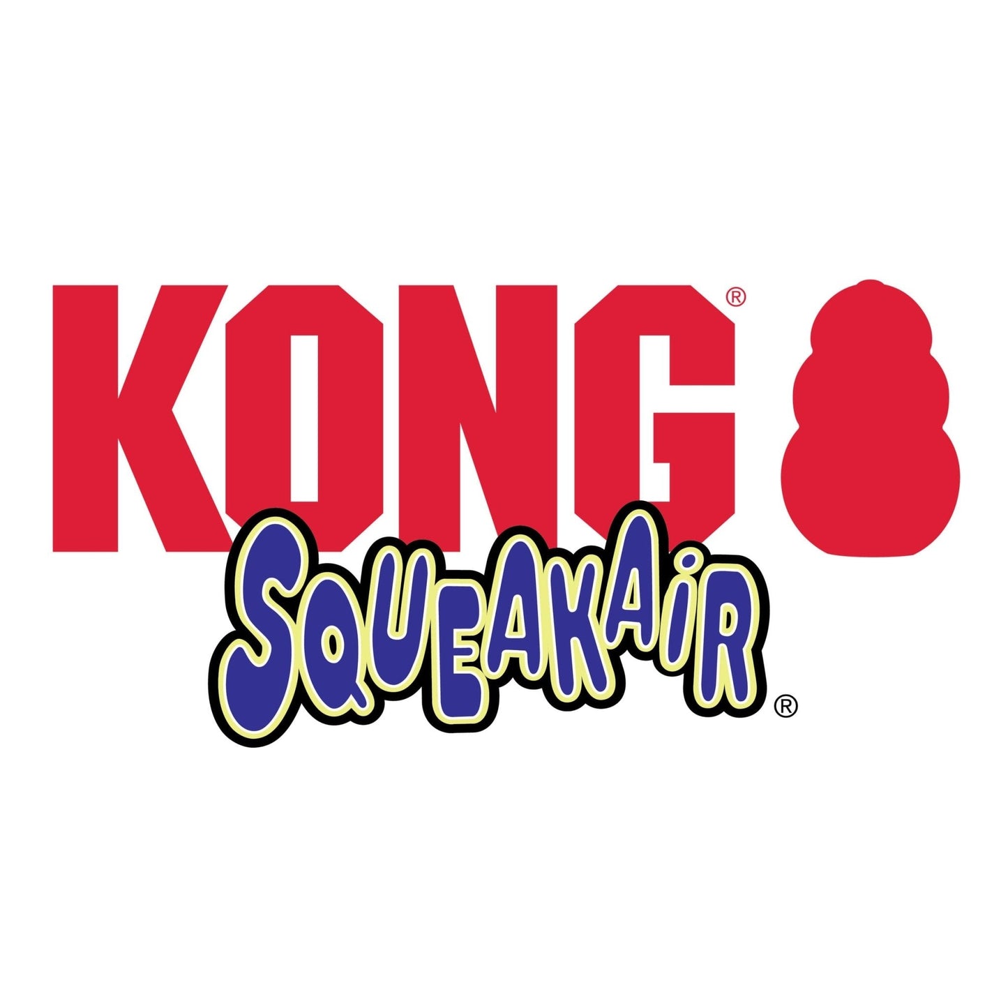 KONG SqueakAir Ball | Durable Squeaker Tennis Ball Dog Toy | Small, Medium, or Large | 2 or 3 Pack - Niksstuff