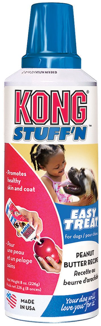 KONG Stuff'N Easy Treat Paste | 8 oz | Liver or Peanut Butter | Made in USA - Niksstuff