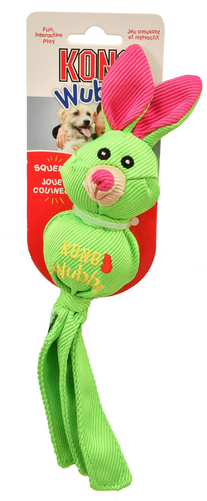 KONG Wubba Ballistic Friends Dog Toy | Squeaker | Toss & Tug | Small/Large/X-Large - Niksstuff