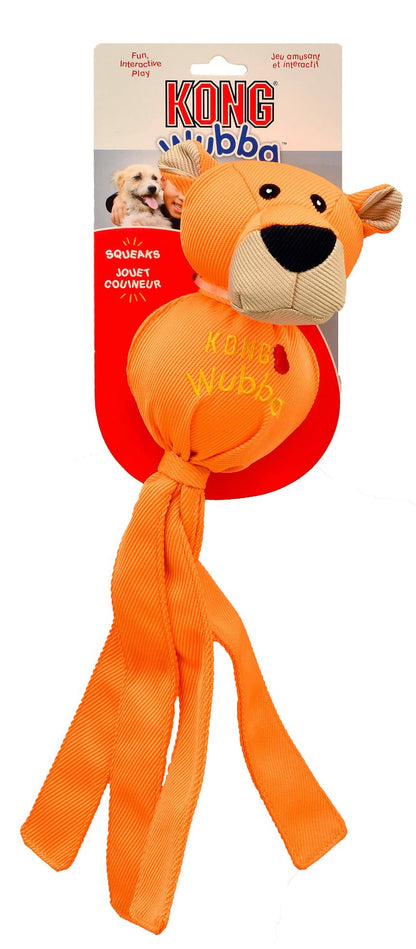 KONG Wubba Ballistic Friends Dog Toy | Squeaker | Toss & Tug | Small/Large/X-Large - Niksstuff