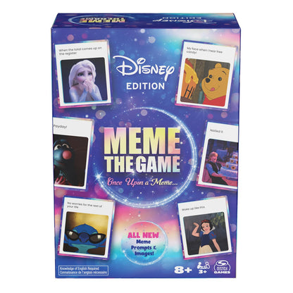 Disney Meme the Game – Once Upon a Meme | 2-6 Players, Ages 8+
