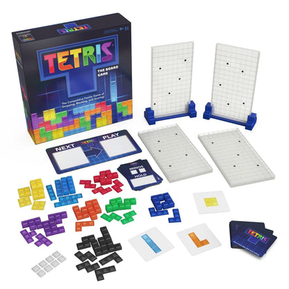 Tetris The Board Game | Competitive Puzzle Game | 2-4 Players Ages 8+ - Niksstuff