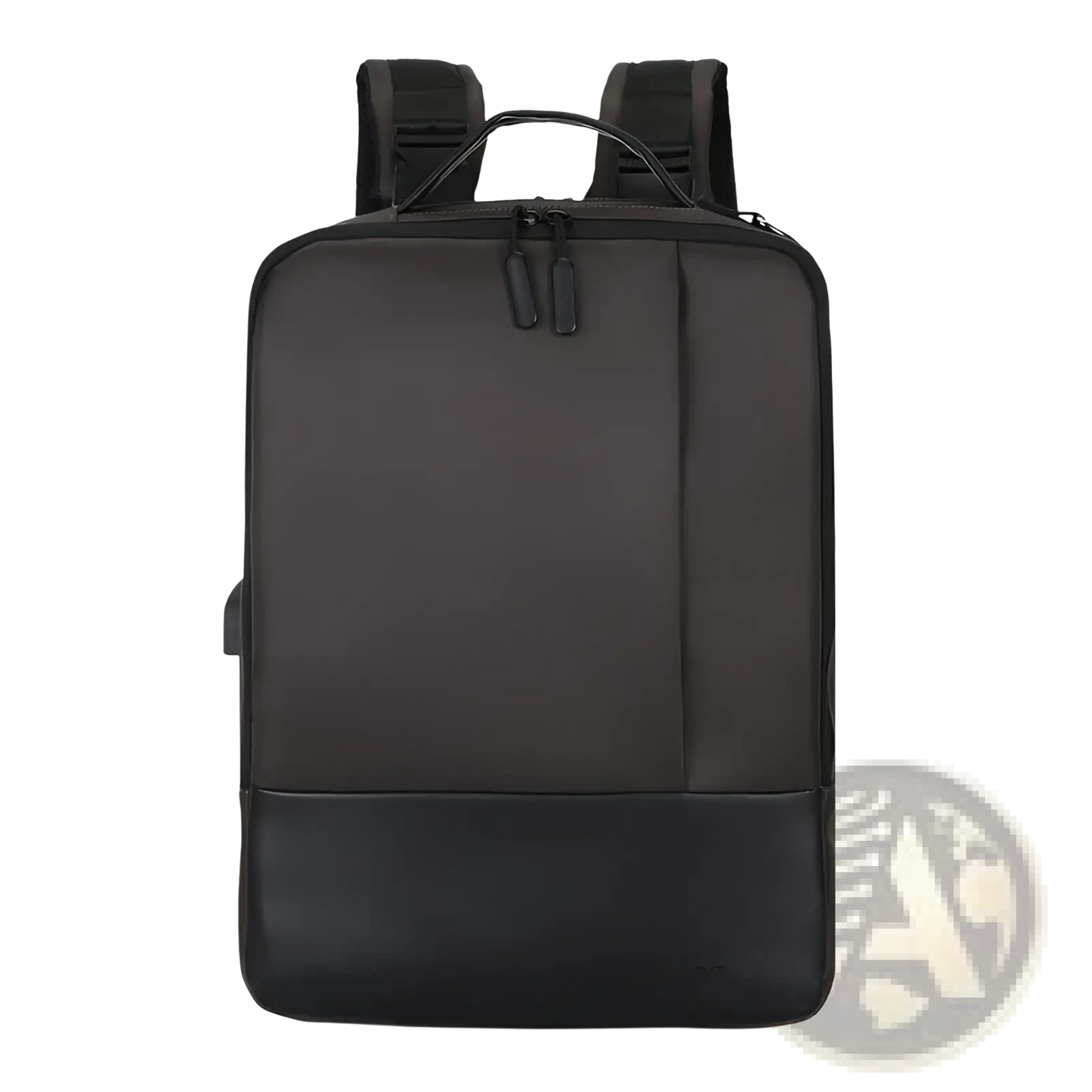 Waterproof Nylon Laptop Backpack | Zipper Bag with Organized Interior | 3 Colors