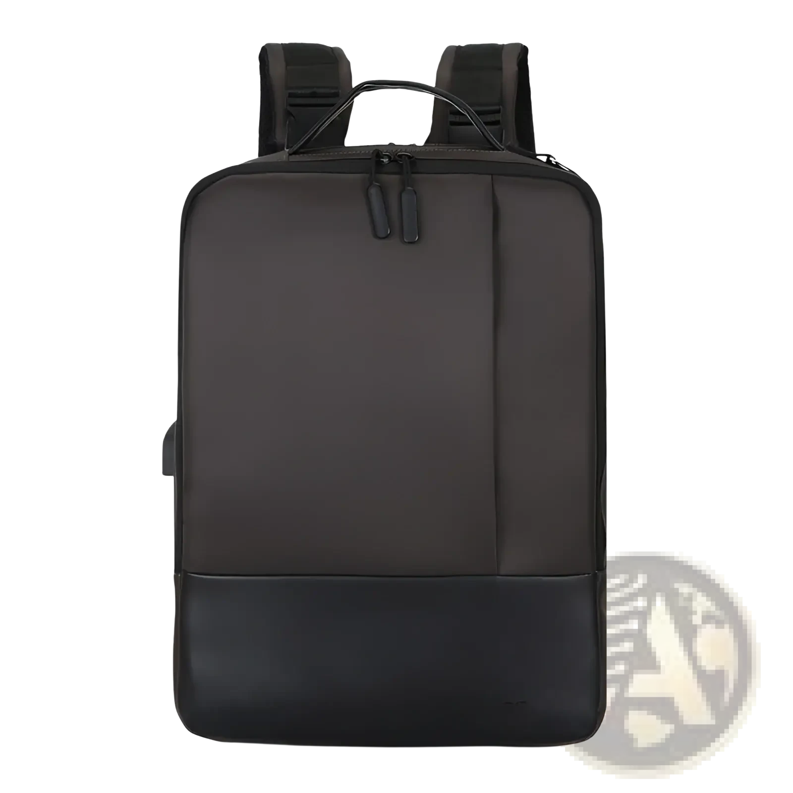 Waterproof Nylon Laptop Backpack | Zipper Bag with Organized Interior | 3 Colors
