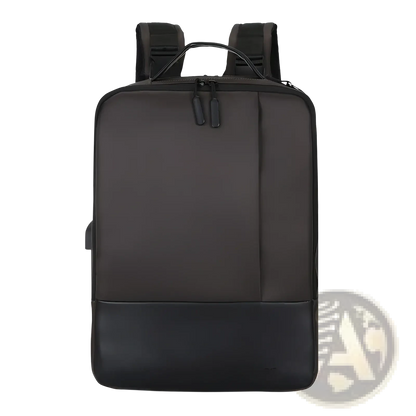 Waterproof Nylon Laptop Backpack | Zipper Bag with Organized Interior | 3 Colors