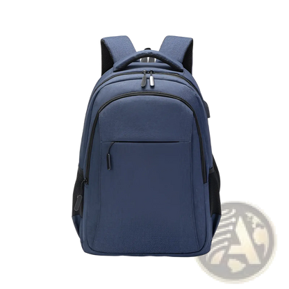 Large Capacity Laptop Backpack | 17" | Oxford Cloth | USB Charging Port | 3 Colors | ARBA Global - Niksstuff