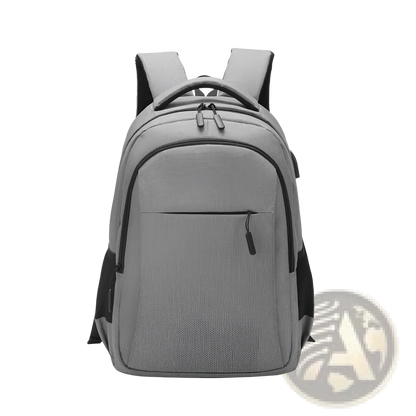 Large Capacity Laptop Backpack | 17" | Oxford Cloth | USB Charging Port | 3 Colors | ARBA Global - Niksstuff