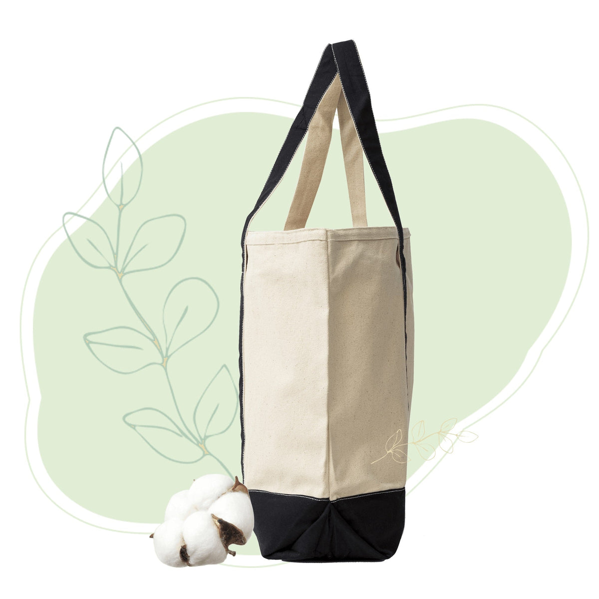 Organic Cotton Extra Large Canvas Tote