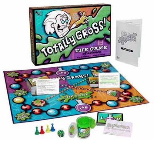 Totally Gross The Game by University Games – Science Board Game | 2-4 Players, Ages 8+