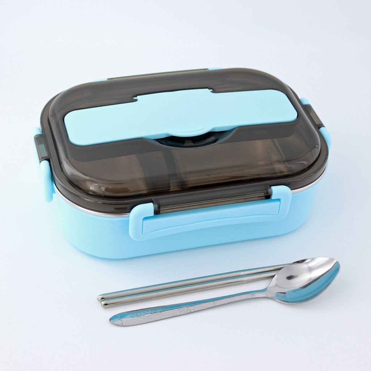 Bento Lunch Box – Includes Thermos Bag, Spoon & Chopsticks
