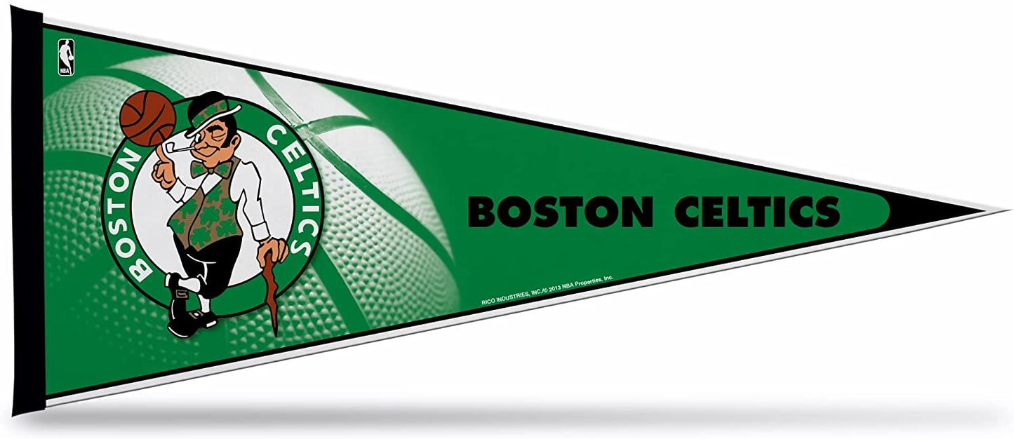 Boston Celtics Soft Felt Pennant | 12×30" | Officially Licensed | NBA