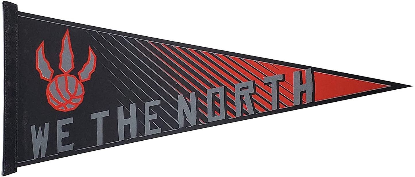 Toronto Raptors Soft Felt Pennant | 12×30" | We The North Design | Officially Licensed | NBA