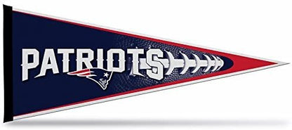 New England Patriots Soft Felt Pennant | 12×30" | Football Design | Officially Licensed | NFL