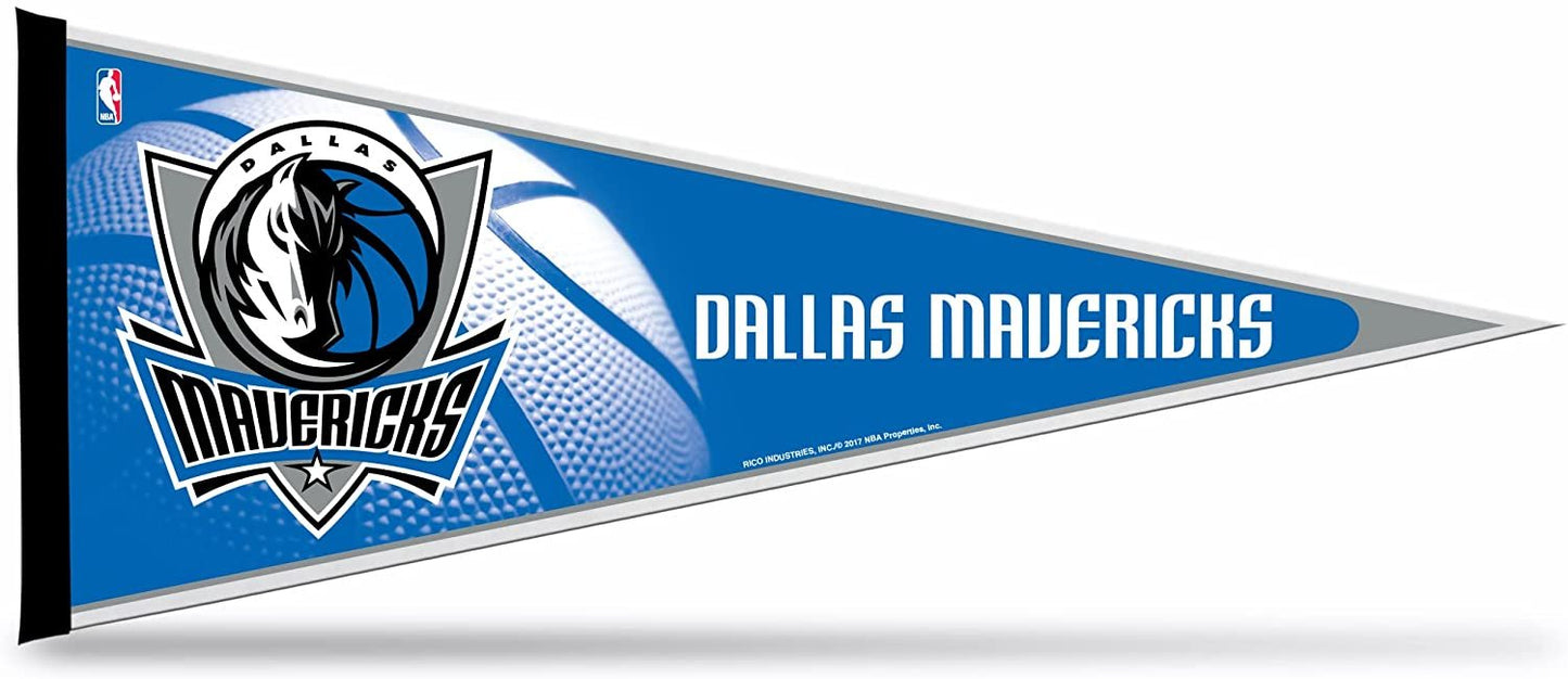 Dallas Mavericks Soft Felt Pennant | 12×30" | Officially Licensed | NBA