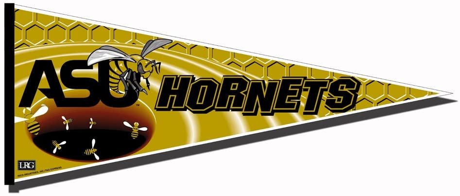 Alabama State Hornets Soft Felt Pennant | 12×30" | Primary Design | Officially Licensed | NCAA