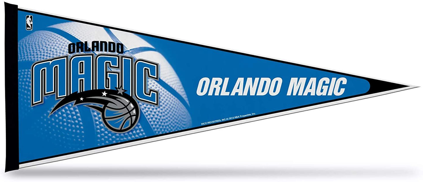 Orlando Magic Soft Felt Pennant | 12×30" | Primary Design | Officially Licensed | NBA