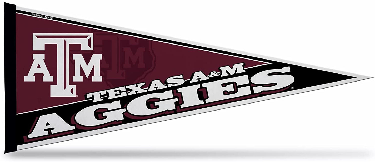 Texas A&M Aggies Soft Felt Pennant | 12×30" | Primary Design | Officially Licensed | NCAA