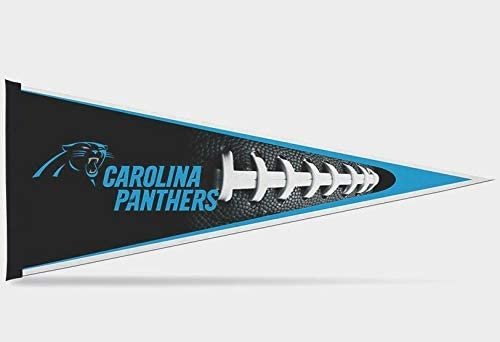 Carolina Panthers Soft Felt Pennant | 12×30" | Primary Design | Officially Licensed | NFL